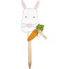 Mud Pie Spring Yard Stake, Bunny, 25″ x 8 1/2″