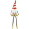 Mud Pie X-Large Easter Dangle Leg Gnome, 46 1/2″ X 8,Green