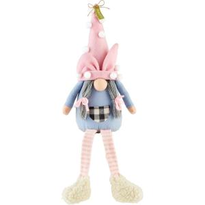 Mud Pie Easter Gnome, So Happy, 9″ x 4″(Happy)