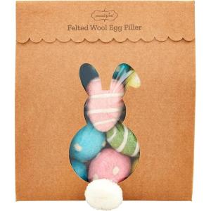 Mud Pie Spring Felted Wool Box Filler; 7.5″ x 2.5″