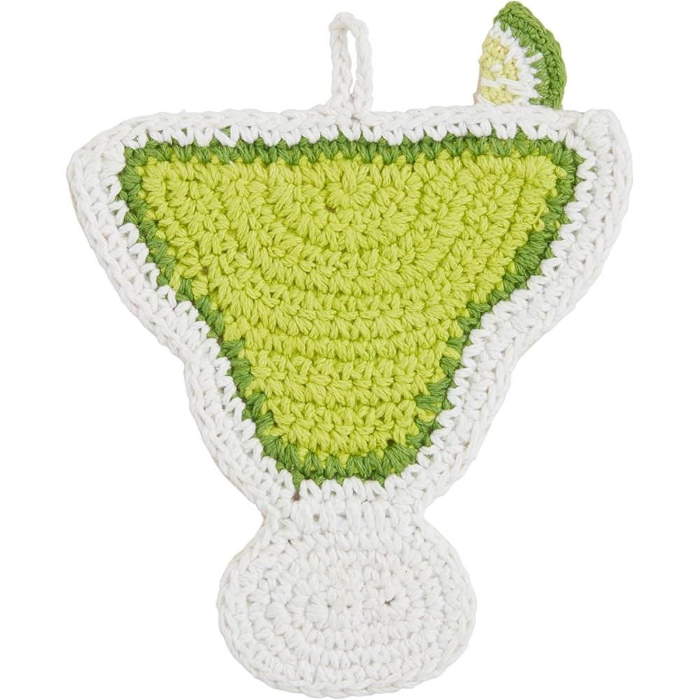 image:imageMud Pie Margarita Fiesta Pot Holder 8 x 7 GREEN