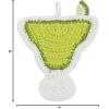 Mud Pie Margarita Fiesta Pot Holder, 8″ x 7″, GREEN