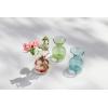 Mud Pie Green Botanica Ruffle Vase; 4″ x 3 1/4″ Dia