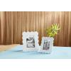 Mud Pie Scalloped Lacquer Frames, Small, 8.5″ x 6.5″