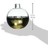 Mud Pie Small Glass and Gold Vase