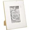 Mud Pie 4″ X 6″ Marble & Gold Frame