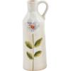 Mud Pie Blue Flower Stem Vase; Caddy 2 1/4″ x 2 1/4″ Dia | Toothpick 3 1/4″(Blue)