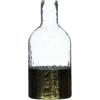 Mud Pie Large Glass and Gold Vase