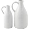 Mud Pie Large Milk JUG VASE, 11 1/2″ x 7″