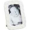 Mud Pie Rectangle Woven Ceramic Frame