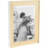 Mud Pie Small Brass Acrylic Frame; 5 1/2″ x 7 1/2″