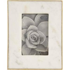 Mud Pie 5″ X 7″ MARBLE & GOLD FRAME