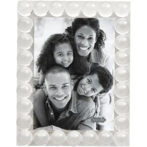 Mud Pie 5X7 Beaded Acrylic Frame; 8″ X 6″(Small  Large)