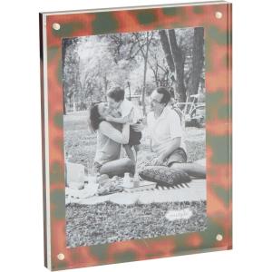 Mud Pie Large Tortoise Acryl Block Frame; 6 1/2″ X 8 1/2″