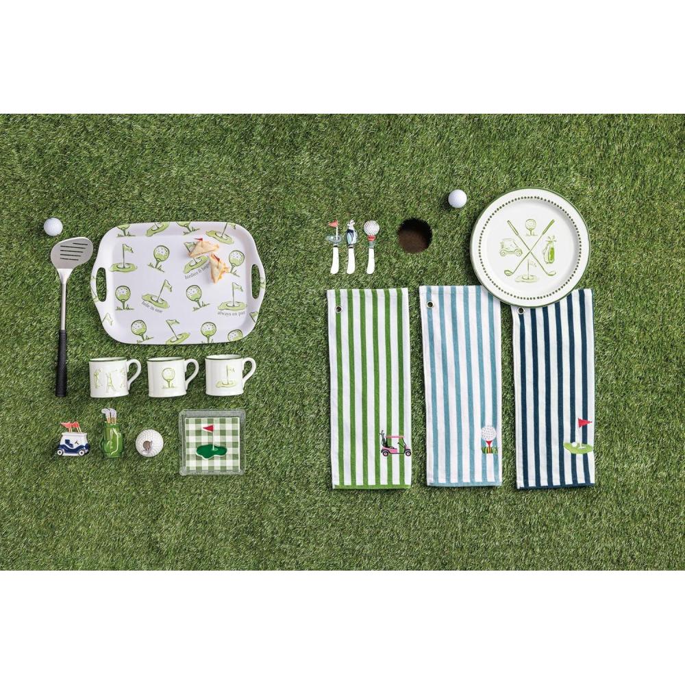 image:imageMud Pie Green Golf Acrylic Napkin Holder Set