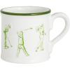 Mud Pie Green Ceramic Golfers Mug(Green Golfers)