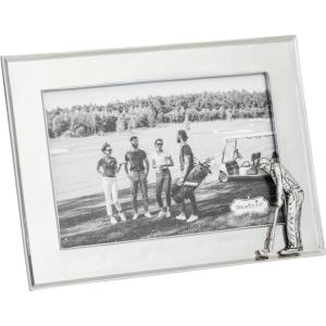 Mud Pie Silver Metal Golfer Frame(Golfer Icon)