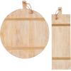 Mud Pie Rectangle Gold Strapped Boards, Rectangle 26″ X 8″