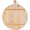 Mud Pie Round Gold Strapped Boards, Circle 21 1/2″ X 18 1/2″