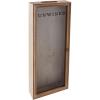 Mud Pie Tall Wood Unwined Cork Display; 20″ x 7 3/4″