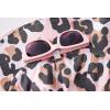 Mud Pie Baby Girls’ Leopard Sun HAT and Glasses, 6-18 Months