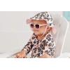 Mud Pie Baby Girls’ Leopard Sun HAT and Glasses, 6-18 Months