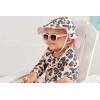 Mud Pie Girls’ Leopard Rash Guard Set(Pink)