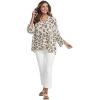 Mud Pie Women’s Scarlett Leopard Sweater