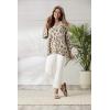 Mud Pie Women’s Scarlett Leopard Sweater
