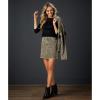 Mud Pie Women’s Stevie Leopard Skirt(Tan)