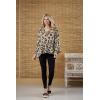 Mud Pie womens Scarlett Leopard Sweater(Tan Leopard)