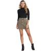 Mud Pie Women’s Stevie Leopard Skirt(Tan)