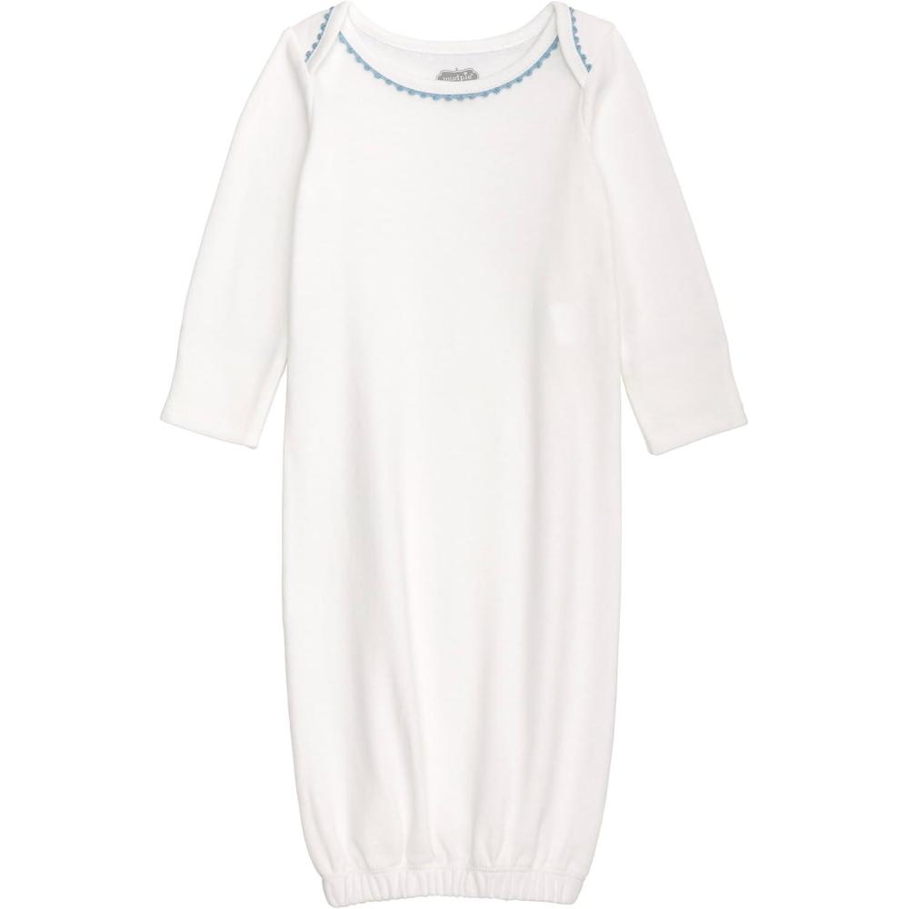 image:imageMud Pie Baby Boy Crochet Trim Gown