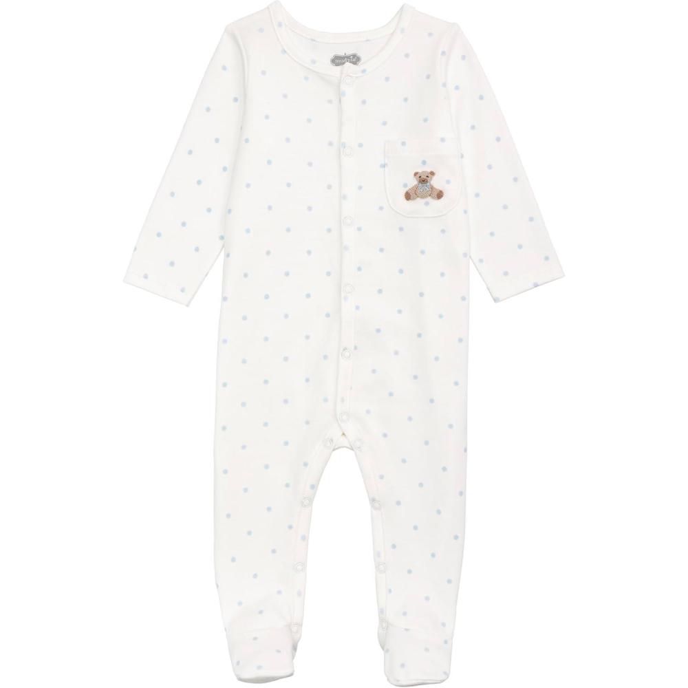 image:imageMud Pie Baby Boy French Knot Dot Sleeper