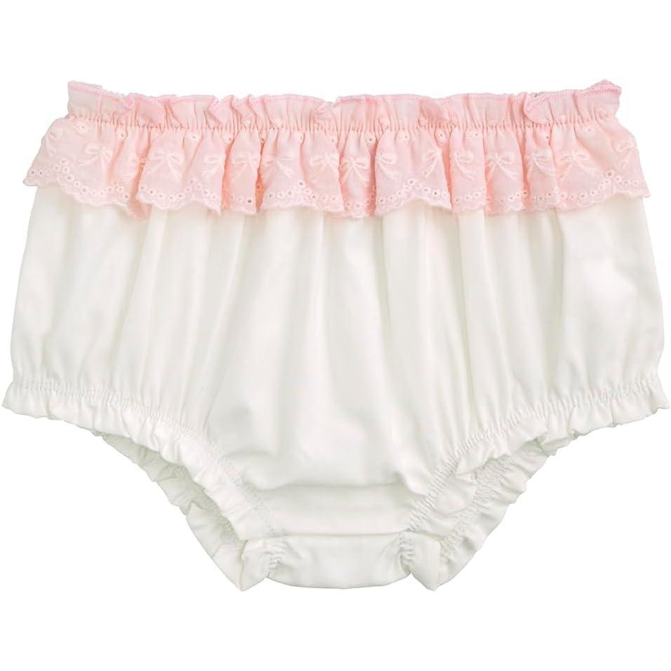 image:imageMud Pie Baby Girl Eyelet Trim BloomersWhite