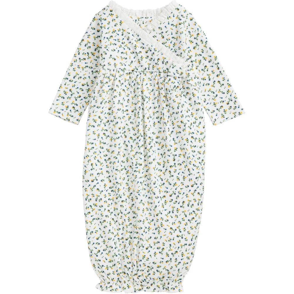 image:imageMud Pie Baby Girl Floral GownWhite
