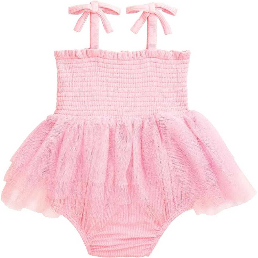 image:imageMud Pie Baby Girl Pink Tutu Crawler