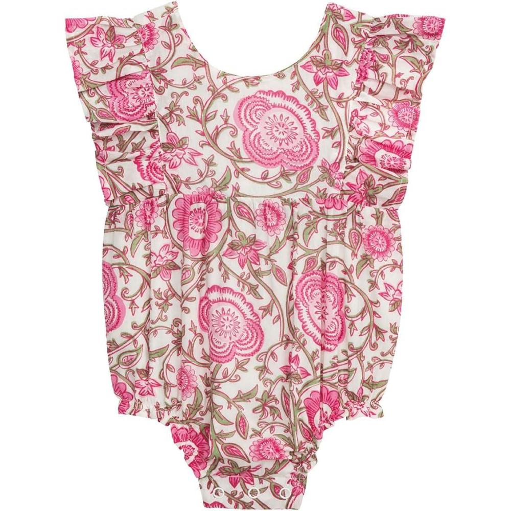 image:imageMud Pie Baby Girl Printed BubblePink Floral