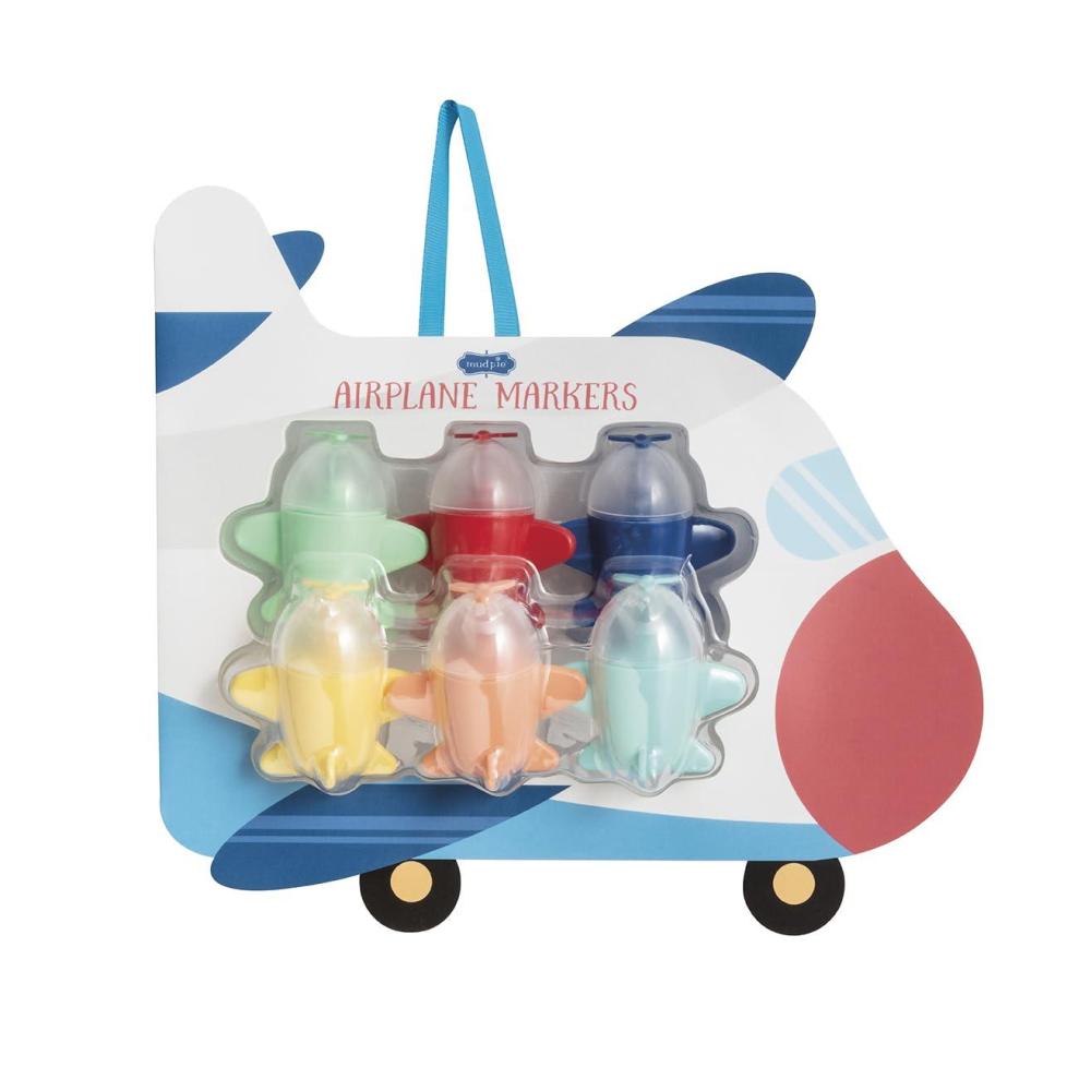 image:imageMud Pie Kids Airplane Marker SetBlue