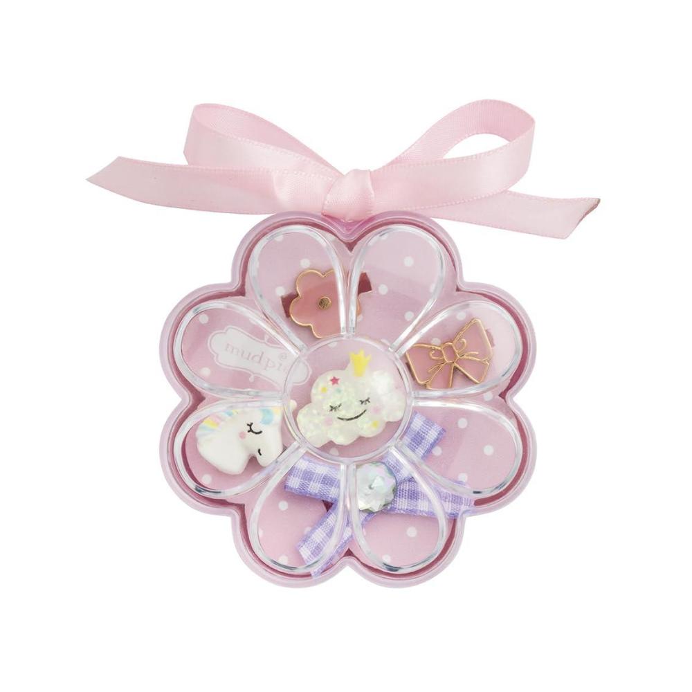 image:imageMud Pie Kids Flower Ring SetLightPastel Pink