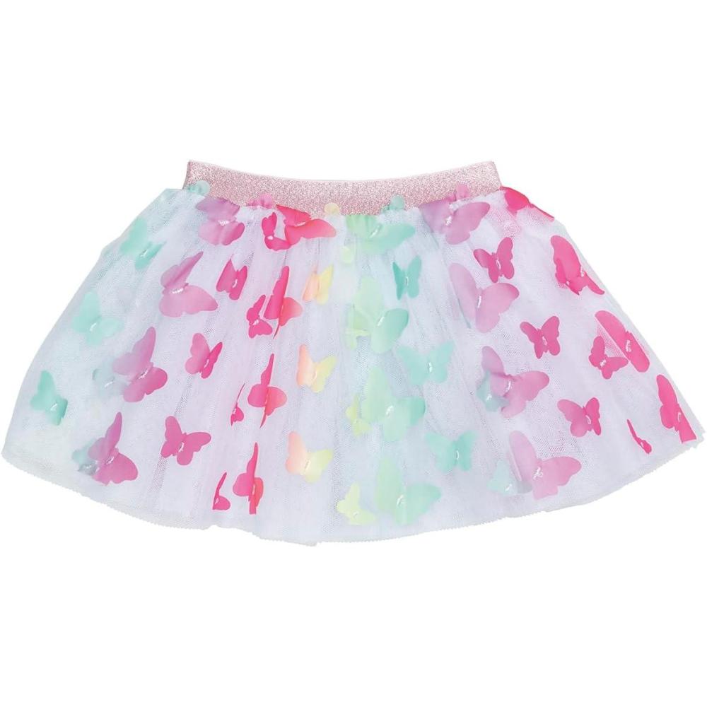 image:imageMud Pie Toddler Girl 3D Rainbow Butterfly Tutu