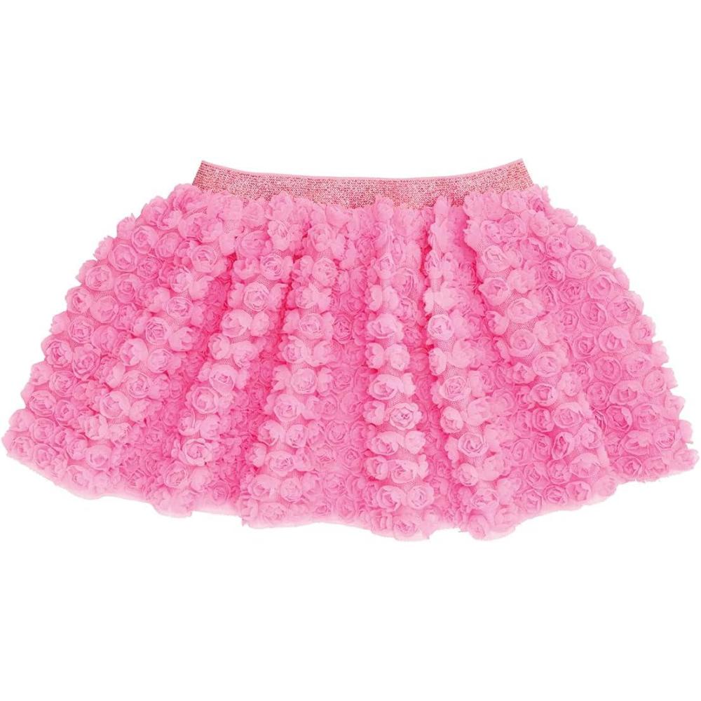 image:imageMud Pie Toddler Girl Flower Flutter TutuBright Pink