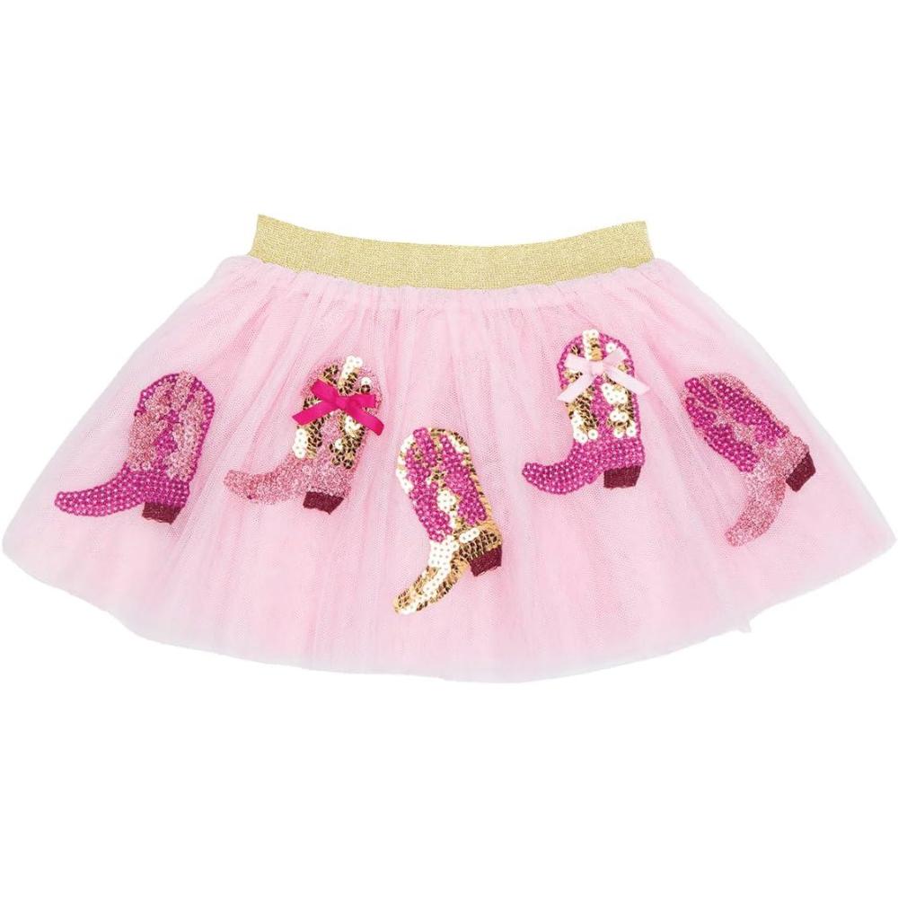 image:imageMud Pie Toddler Girl Western TutuPink Boots
