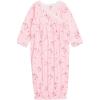 Mud Pie Baby Girl Blossom Gown(Pink)