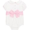 Mud Pie Baby Girl Poplin Bow Bubble