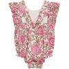 Mud Pie Baby Girl Printed Bubble(Pink Floral)