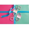 Mud Pie Kids’ Unicorn Glitzy Glam Bracelet Set(Purple)