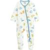 Mud Pie Baby Boy Blue Horse Zip Sleeper