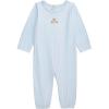 Mud Pie Baby Boy French Knot Bear Gown