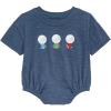 Mud Pie Baby Boy Golf Tshirt Bubble(Navy)